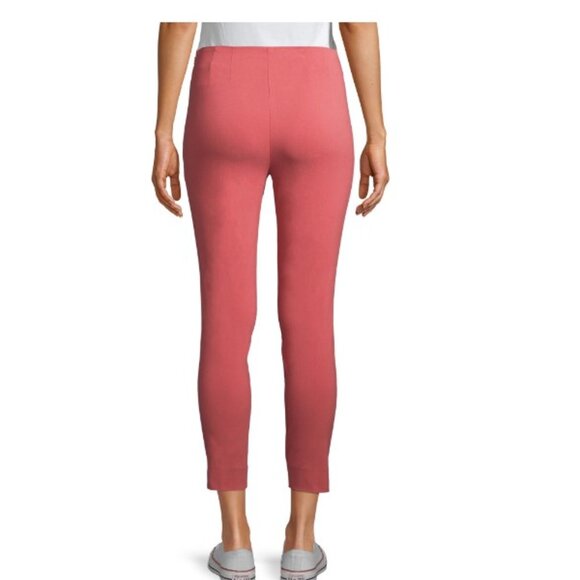 Time and Tru Women's Millennium Skinny Pants, Coral Bisque - Picture 6 of 6